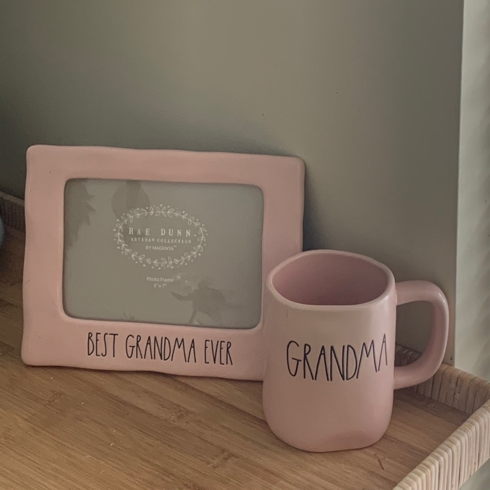 Picture frame with coffee mug